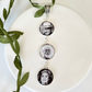 Picture Charms for long dangling Bridal Bouquet Wedding Memory Charm